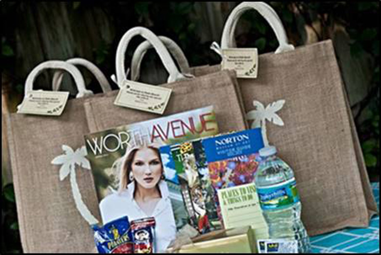 Event Swag Bags - Palm Beach Incentive Travel