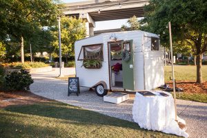 Boho Wedding Photo Booth Vintage Camper - Charleston Wedding Planning