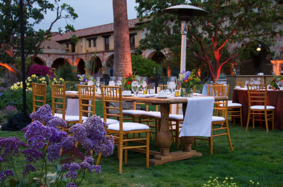 Corporate Dinner at Mission Capistrano in Southern California | Incentive Travel Planner