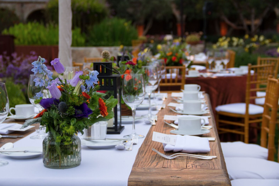 Elegant Rustic Corporate Dinner at Mission Capistrano - Southern California Events